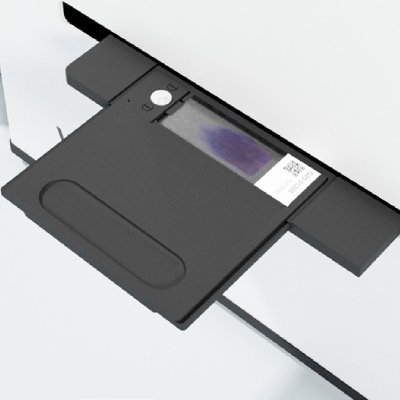 Install into the slide scanner and start scanning